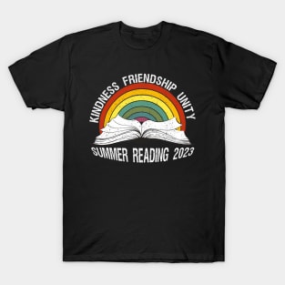 All Together Now Summer Reading 2023 Rainbow Book Lover T-Shirt